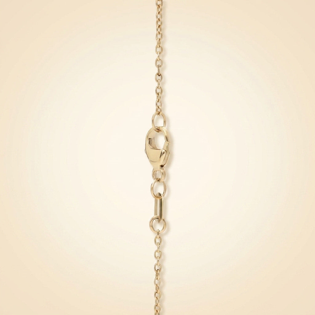 pierced diamond station bracelet with 1.25 ctw round cut lab-grown diamonds