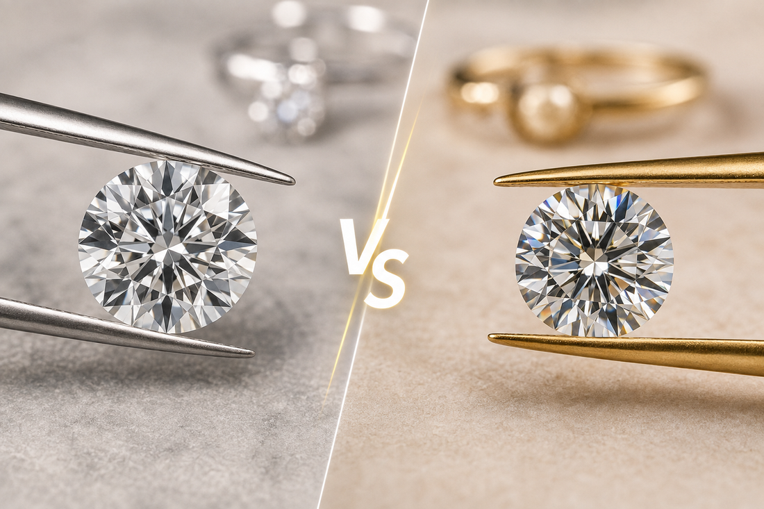 Moissanite vs. Lab-Grown Diamond