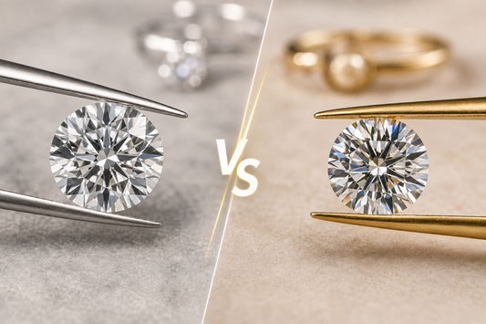 Moissanite vs. Lab-Grown Diamond