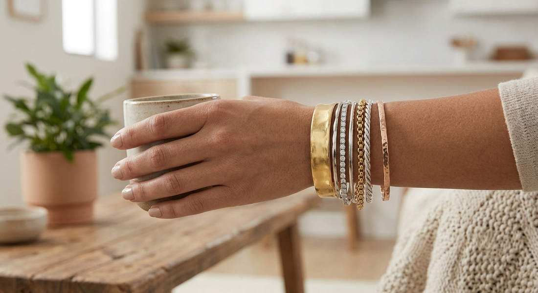 Bangle Stacking in 2026: How to Build a Bracelet Stack That Moves Well