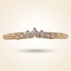 Graduated Seven-Stone Diamond Wedding Band