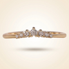Graduated Seven-Stone Diamond Wedding Band