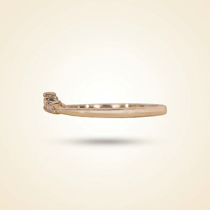 Graduated Seven-Stone Diamond Wedding Band