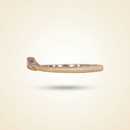 Graduated Seven-Stone Diamond Wedding Band