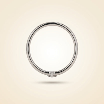 Single-Stone Solitaire Diamond Wedding Band