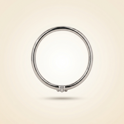 Single-Stone Solitaire Diamond Wedding Band