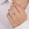 Horizontal Channel-Set Straight Baguette Diamond Band