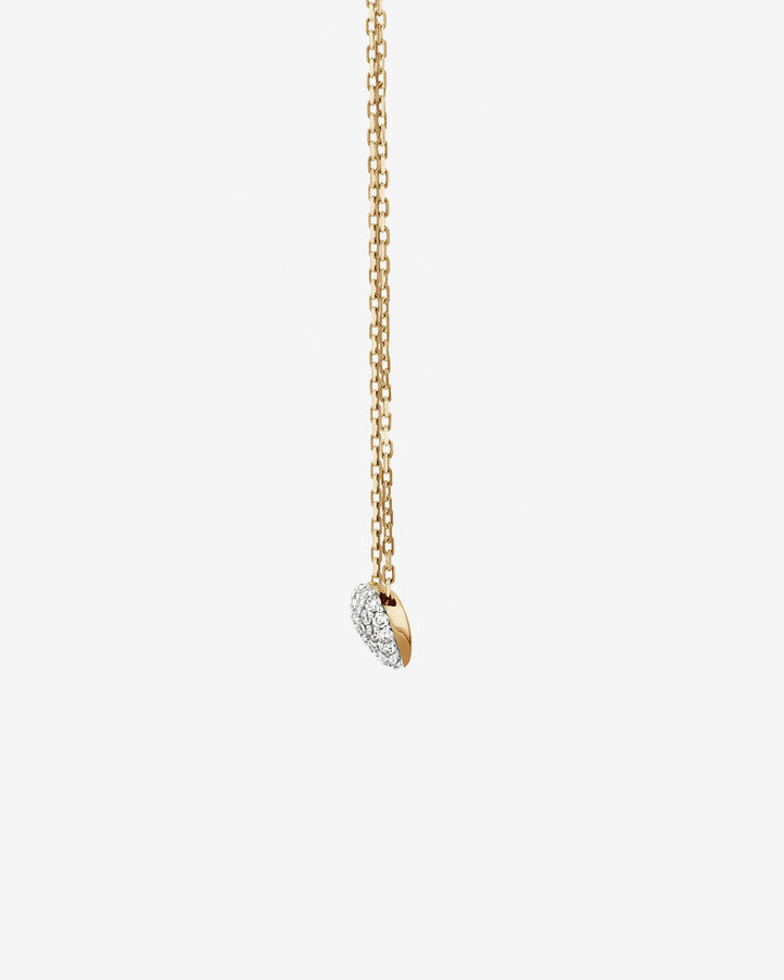 Lab Grown Diamond Pavé Heart Pendant Necklace