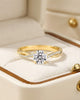 Round Cut Diamond Engagement Ring with Twisted Pave Band