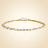 Petite Round Lab Diamond Tennis Bracelet