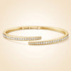 Lab Grown Diamond Pavé Wrap Hinged Bracelet