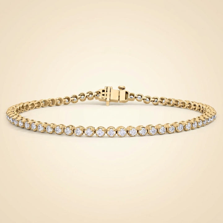 7 " Four Prong Lab-Grown Diamond Tennis Bracelet