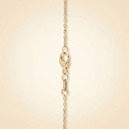 Pierced Diamond Station Bracelet with 1.25 CTW Round Cut Lab-Grown Diamonds