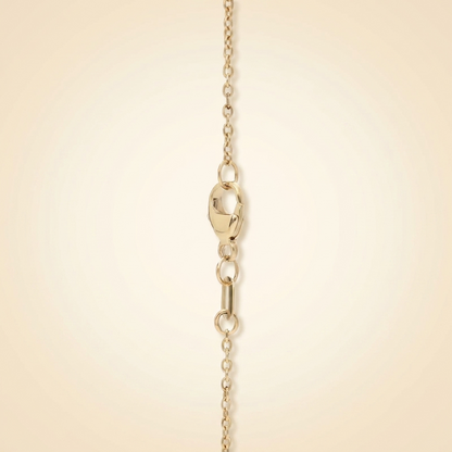 Pierced Diamond Station Bracelet with 1.25 CTW Round Cut Lab-Grown Diamonds