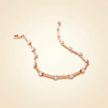 Station Dash Lab-Grown Diamond Bracelet