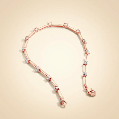 Station Dash Lab-Grown Diamond Bracelet