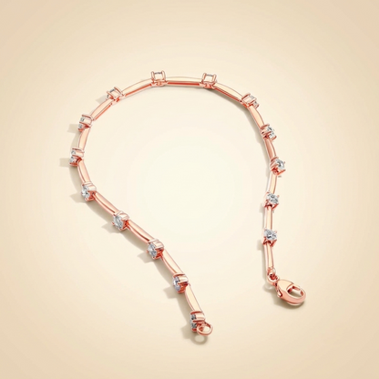 Station Dash Lab-Grown Diamond Bracelet