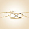 Infinity Diamond Dainty Chain Bracelet