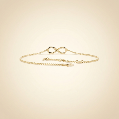 Infinity Diamond Dainty Chain Bracelet