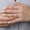Seven-Stone Radiant Cut Diamond Band