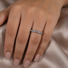Seven-Stone Round Cut Diamond Band