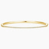 Pavé Diamond Slim Hinged Bangle Bracelet