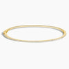 Ultra-Thin Pavé Diamond Hinged Bangle Bracelet