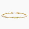 Pavé Diamond Bar Station Line Tennis Bracelet