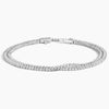 Double Strand Diamond Twisted Tennis Bracelet