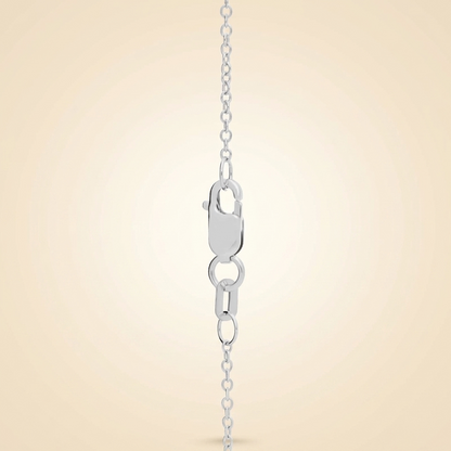 Lab Grown Diamond Vertical Bar Pendant Necklace in Gold