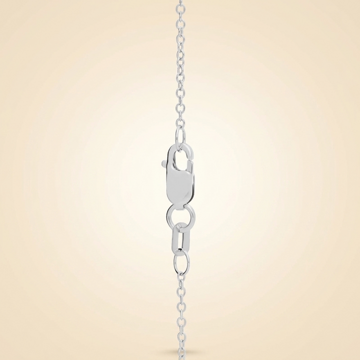 Lab Grown Diamond Vertical Bar Pendant Necklace in Gold