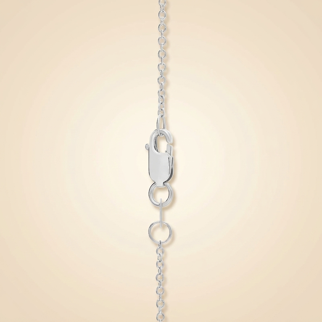 lab grown round diamond solitaire pendant necklace in gold